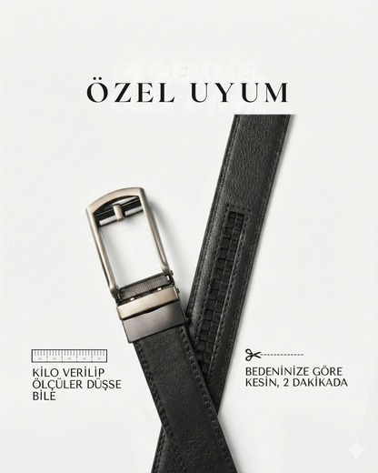 VELON Tokalı Raylı Deliksiz Kemer